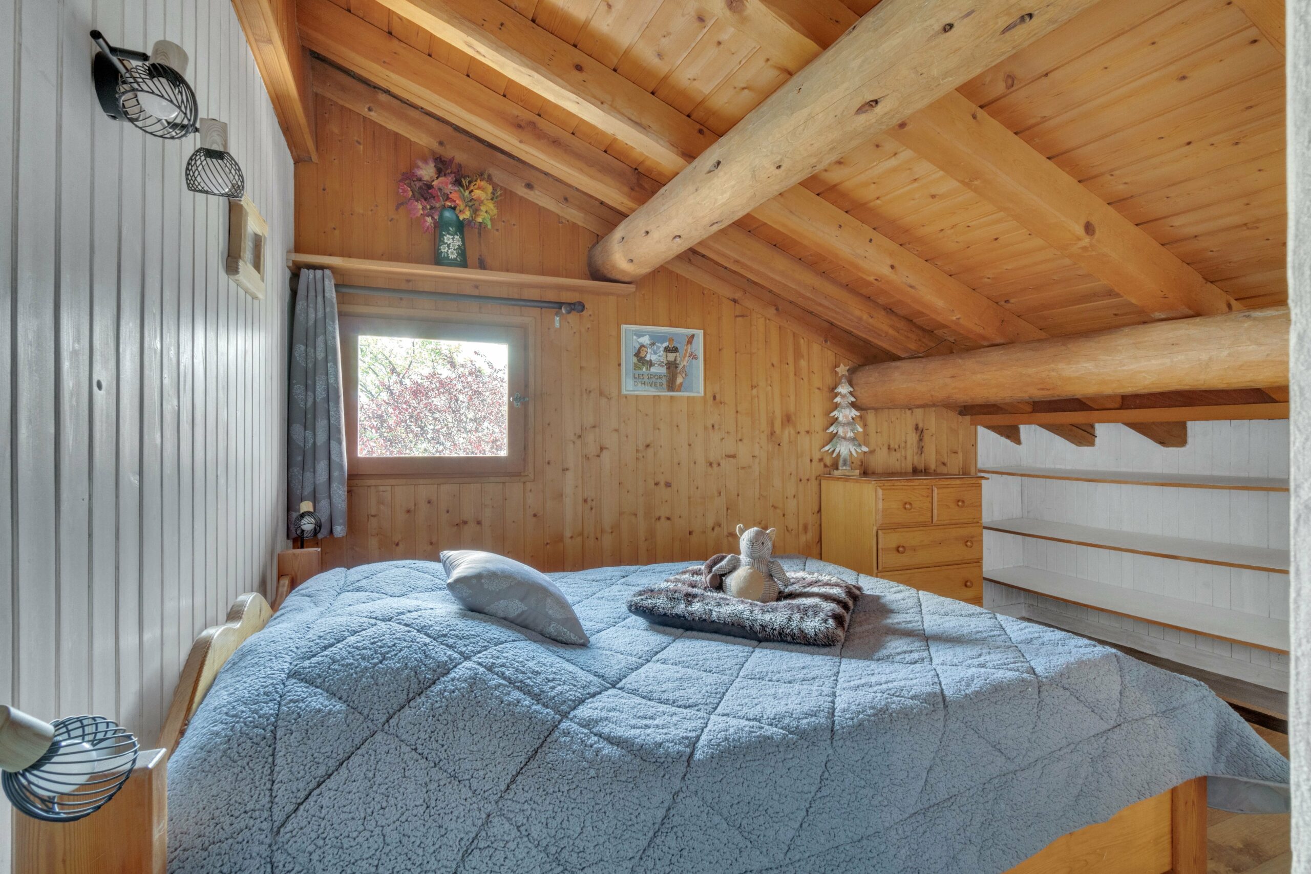 Chambre Flocon toute mignonnette sur le palier intérieur privatif