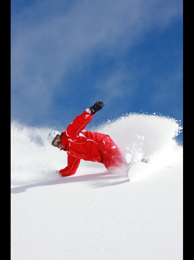 Rassemblement ESF au pied du chalet